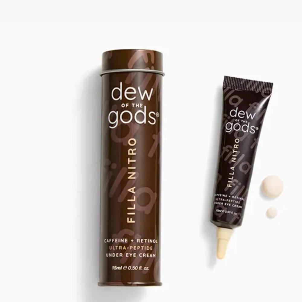 DEW OF THE GODS Filla Nitro Ultra-Peptide Eye Cream NEW Sealed can 15 ml.